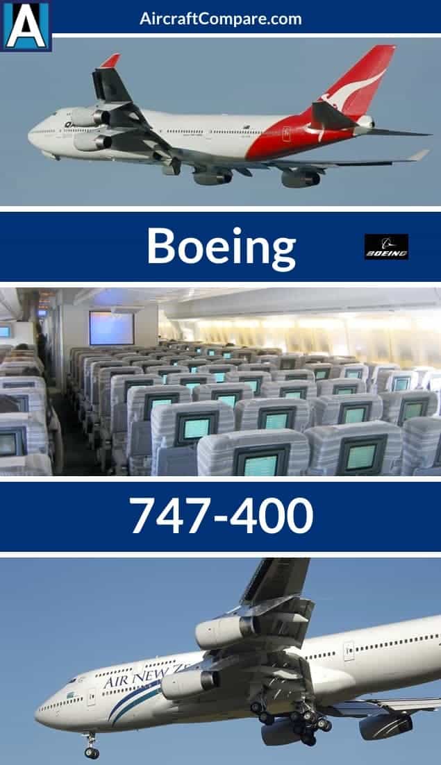 Boeing Aircraft Comparison Chart