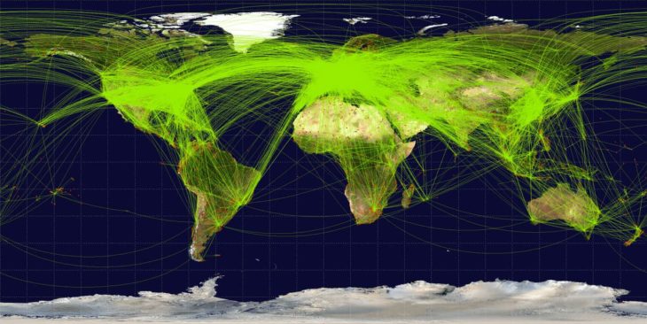 World-airline-routemap