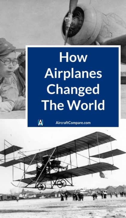 how airplanes changed the world PIN